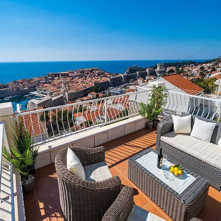 公寓 Isabora - Premium Two-bedroom With Terrace And Sea View